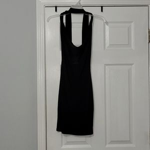 Blanc Women's Halter Dress|Black|Size Small|S